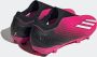 Adidas Perfor ce X Speedportal.3 Veterloze Firm Ground Voetbalschoenen Unisex Roze - Thumbnail 8