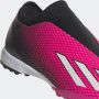 Adidas Performance X Speedportal.3 Veterloze Turf Voetbalschoenen Unisex Roze - Thumbnail 4