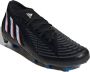 Adidas Predator Edge.2 Firm Ground Voetbalschoenen Core Black Cloud White Vivid Red Dames - Thumbnail 7
