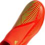 Adidas Predator Edge.3 Firm Ground Veterloze Voetbalschoenen Solar Red Team Solar Green Core Black Dames - Thumbnail 12
