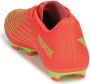 Adidas Perfor ce Predator Edge.4 FxG Sr. voetbalschoenen rood limegroen - Thumbnail 11