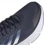 Adidas Performance Questar hardloopschoenen donkerblauw grijs wit - Thumbnail 7