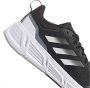 Adidas Perfor ce Questar hardloopschoenen zwart wit grijs - Thumbnail 6