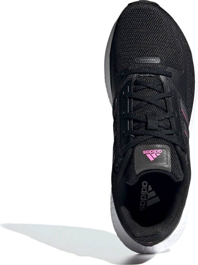 adidas Runfalcon 2.0 Dames Sneakers Core Black Grey Six Screaming Pink