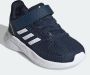 Adidas Performance Runfalcon 2.0 Classic hardloopschoenen donkerblauw wit kids - Thumbnail 12