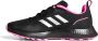 Adidas Performance Runfalcon 2.0 hardloopschoenen trail zwart zilver roze - Thumbnail 6