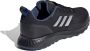 Adidas Performance Runfalcon 2.0 hardloopschoenen trail zwart zilver donkerblauw - Thumbnail 9