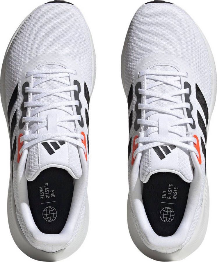 adidas Runfalcon 3.0 Brede Schoenen Lopen White Heren