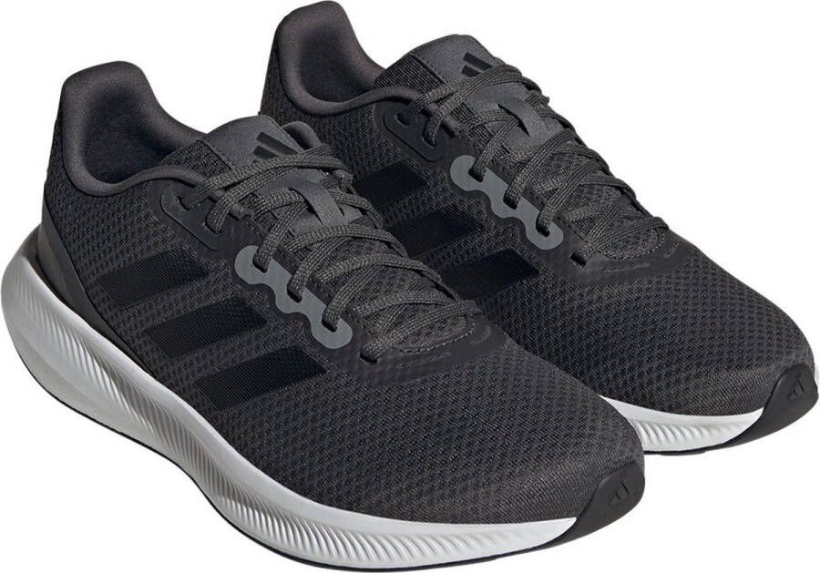 adidas Runfalcon 3.0 Brede Schoenen Lopen Zwart 1 3 Man