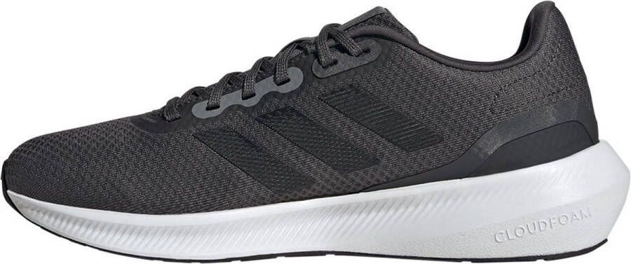 adidas Runfalcon 3.0 Brede Schoenen Lopen Zwart 1 3 Man