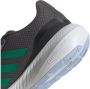 Adidas Performance Runfalcon 3.0 hardloopschoenen grijs groen - Thumbnail 4