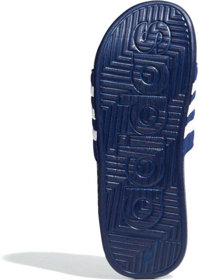 adidas Slippers Unisex blauw wit