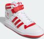 Adidas Originals Forum Mid Schoenen Cloud White Vivid Red Cloud White Heren - Thumbnail 6