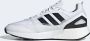 Adidas Originals ZX 1K Boost 2.0 Sneakers Schoenen Wit GZ3549 - Thumbnail 10