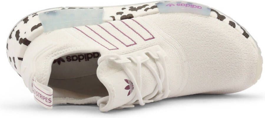 Adidas Originals Nmd_R1 Witte Stoffen Sneakers met Rode en Blauwe Accenten White Heren - Foto 9