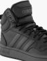 Adidas Sportswear Hoops 3.0 Mid Lifestyle Basketball Classic Fur Lining Winterized Shoes Unisex Zwart - Thumbnail 14