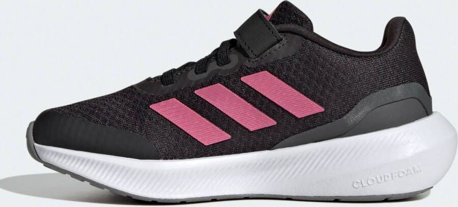 Adidas Sportswear Runfalcon 3.0 hardloopschoenen zwart fuchsia grijs Jongens Meisjes Mesh 36 2 3 Sneakers - Foto 13
