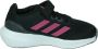 Adidas Sportswear Runfalcon 3.0 hardloopschoenen zwart fuchsia grijs Mesh 36 2 3 Sneakers - Thumbnail 8