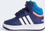 Adidas SPORTSWEAR Hoops Mid 3.0 AC Trainers Baby Dark Blue Rush Turbo - Thumbnail 4