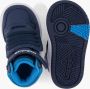 Adidas SPORTSWEAR Hoops Mid 3.0 AC Trainers Baby Dark Blue Rush Turbo - Thumbnail 6