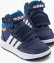 Adidas SPORTSWEAR Hoops Mid 3.0 AC Trainers Baby Dark Blue Rush Turbo - Thumbnail 7