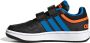 Adidas hoops 3.0 cf sneakers zwart oranje kinderen - Thumbnail 5