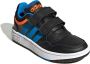 Adidas hoops 3.0 cf sneakers zwart oranje kinderen - Thumbnail 6