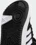 Adidas Sportswear Hoop Mid sneakers zwart wit grijs Imitatieleer 22 - Thumbnail 4