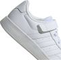 Adidas Breaknet Lifestyle Court Schoenen met Elastische Veters en Klittenband Bovenaan - Thumbnail 3