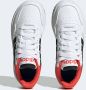 Adidas Sportswear Hoops 3.0 sneakers wit zwart rood Imitatieleer 38 2 3 - Thumbnail 12
