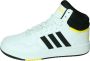 Adidas hoops mid 3.0 sneakers wit geel kinderen - Thumbnail 13