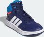 Adidas Perfor ce Hoops Mid Schoenen Kinderen Blauw - Thumbnail 73