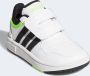 Adidas Hoops 3.0 Cf Sneakers Wit Groen Kinderen - Thumbnail 4