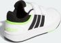 Adidas hoops 3.0 psf sneakers wit groen kinderen - Thumbnail 5