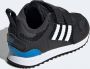Adidas Originals Zx 700 sneakers zwart wit antraciet - Thumbnail 12