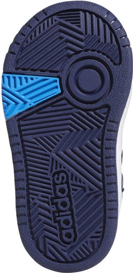 Adidas SPORTSWEAR Hoops Mid 3.0 AC Trainers Baby Dark Blue Rush Turbo