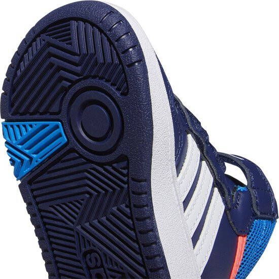 Adidas SPORTSWEAR Hoops Mid 3.0 AC Trainers Baby Dark Blue Rush Turbo - Foto 14