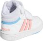 Adidas SPORTSWEAR Hoops Mid 3.0 AC Trainers Baby Ftwr White Acid Red Sky Rush - Thumbnail 26