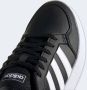 Adidas Breaknet Sneakers Zwart Wit Heren - Thumbnail 7