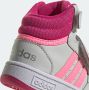 Adidas SPORTSWEAR Hoops Mid 3.0 AC Basketbalschoenen Baby Grey Kinderen - Thumbnail 5