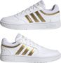 Adidas HOOPS 3.0 Low Dames Classic Sneakers Schoenen Wit-Gold HP7972 - Thumbnail 12