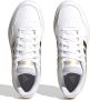 Adidas HOOPS 3.0 Low Dames Classic Sneakers Schoenen Wit-Gold HP7972 - Thumbnail 6