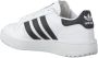 Adidas Court J Lage Schoen in Cloud White Zwart White - Thumbnail 12