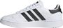 Adidas Court J Lage Schoen in Cloud White Zwart White - Thumbnail 8