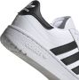 Adidas Court J Lage Schoen in Cloud White Zwart White - Thumbnail 9