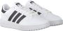 Adidas Court J Lage Schoen in Cloud White Zwart White - Thumbnail 12