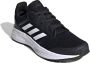 Adidas Performance Galaxy 6 Classic hardloopschoenen zwart wit grijs - Thumbnail 8