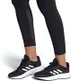 Adidas Performance Galaxy 6 Classic hardloopschoenen zwart wit grijs - Thumbnail 9