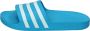 Adidas adilette Slippers en Sandalen Blauw Maat: 39 1 3 Mesh Synthetisch Foot Locker - Thumbnail 9