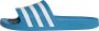 Adidas adilette Slippers en Sandalen Blauw Maat: 39 1 3 Mesh Synthetisch Foot Locker - Thumbnail 13